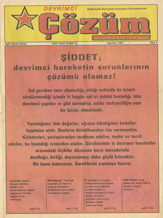 Ağustos 1997 Sayı 06