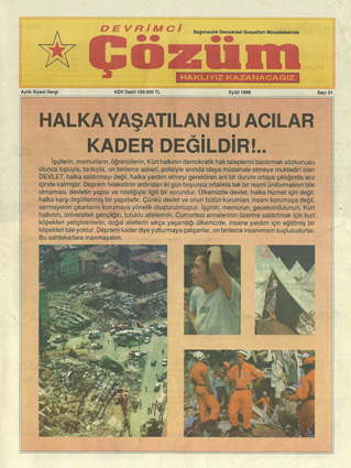 Eylül 1999 Sayı 31