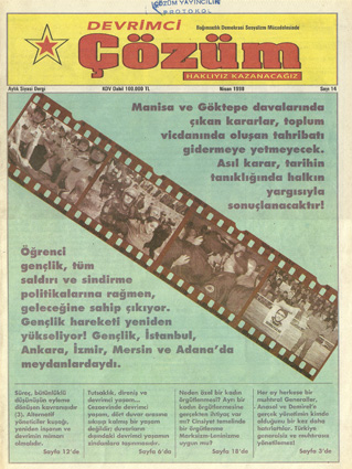 Nisan 1998 Sayı 14